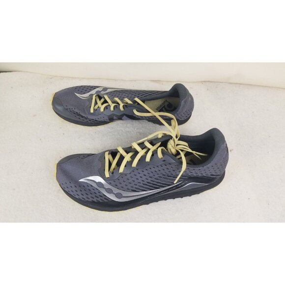 Saucony womens Kilkenny XC 8 Spike S19068-2 Gray Cross Country Shoes Size 10 - Picture 5 of 12